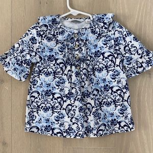 Janie and Jack - Blue Shirt